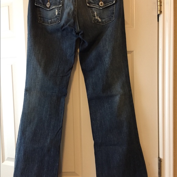 Banana Republic Distressed Low-rise Bootcut Jeans - Picture 3 of 3